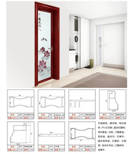 凹弧雙包套平開門係列