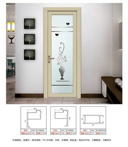 83平弧平開門係列